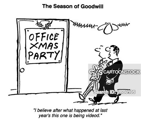 Office Christmas Party Cartoons And Comics Funny
