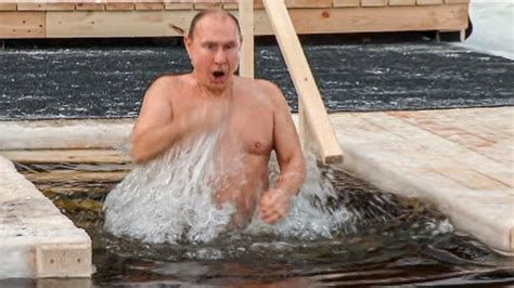 Russias Putin Marks Orthodox Epiphany With Icy Dip World News