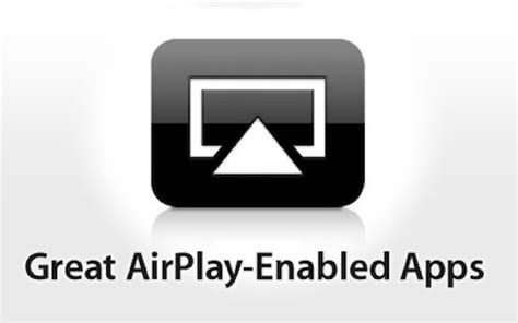 apple lists airplay enabled apps    app store section tomac