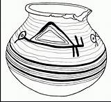 Coloring Pages Pot Pottery Stunning Getcolorings Getdrawings sketch template