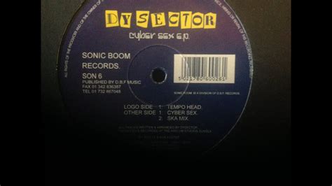 Dy Sector Cyber Sex Ep Sonic Boom Records Full Ep 90s