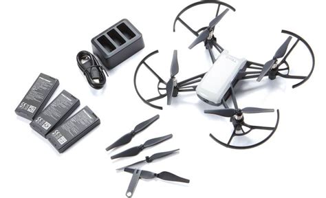 dji tello boost combo includes quadcopter  extra batteries charging hub   set
