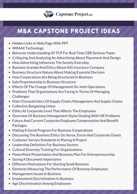 capstone project proposal template capstone project ideas science