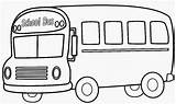 Coloring Bus School Printable Pages Print sketch template