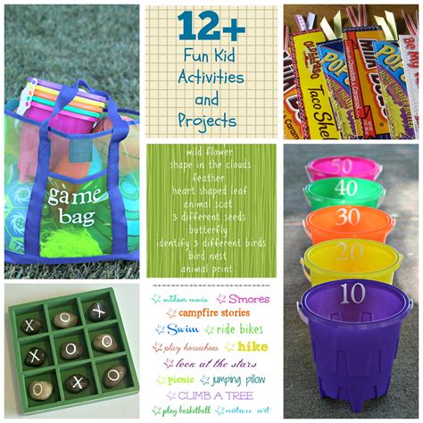 fun kid activities  projects organize  decorate