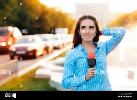 field reporter  res stock photography  images alamy