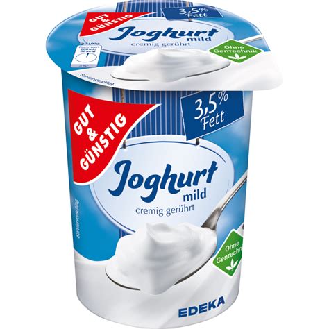 gutguenstig joghurt mild   naturjoghurt molkereiprodukte