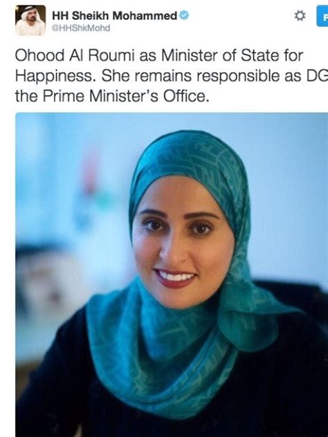 united arab emirates picks woman as first minister for happiness