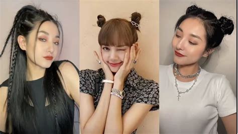 Korean Hairstyles 🌷 Kpop Hairstyle Tutorial Look So Amazing 😍 Youtube