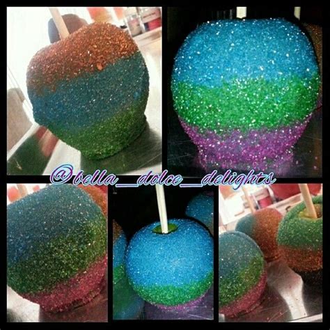 sparkly candy apples candy apples sweets treats candy