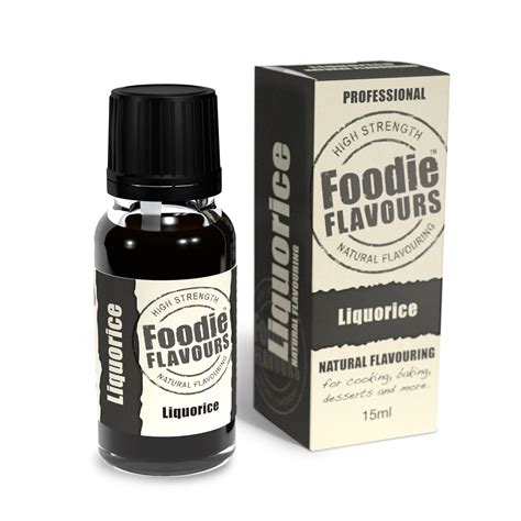 natural liquorice flavouring foodie flavours