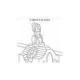 Republic Coloring Pages Attachments Parade India Soldier sketch template