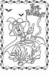 Coloring Minnie Carvalho Irene école Haloween K5worksheets sketch template