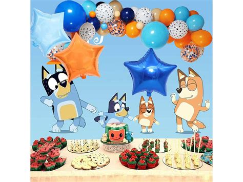 bluey birthday party supplies pack bluey theme party etsy
