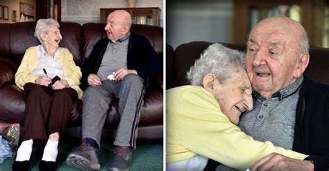 mom aged 98 moves into care home to look after 80 year old son because