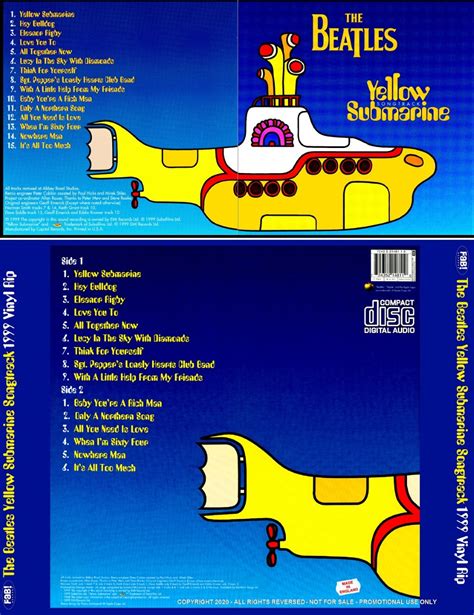 beatles cd yellow submarine songtrack  lp