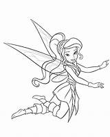Coloring Pages Silvermist Fairies Disney Getcolorings Fawn Fairy sketch template