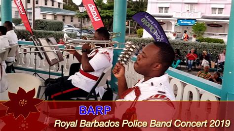 barp royal barbados police band christmas concert 2019 youtube