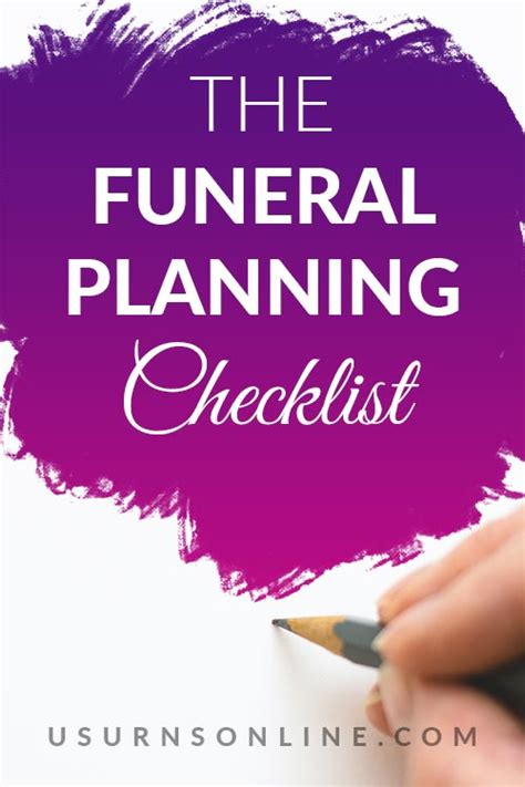 funeral planning guide printable