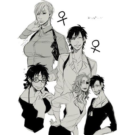 Gangsta Genderbend Gangsta Anime Gangsta Genderbend