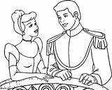Coloring Pages Cinderella Charming Prince Talking Wecoloringpage sketch template