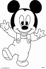 Coloring Mickey Mouse Pages Baby Disney Printable Kids Print Thanksgiving Colouring Para Walking Outline Sheets Face Friends Z31 Doctor Cute sketch template