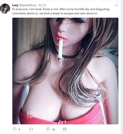 sex doll owners have started making twitter accounts for their treasured rubber girlfriends