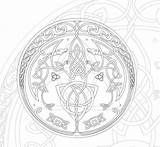 Celtic Mandala Coloring Pages Knot Simis Style Printable Adults Color Adult Mandalas Visit Dragon Deviantart Getcolorings Choose Board sketch template