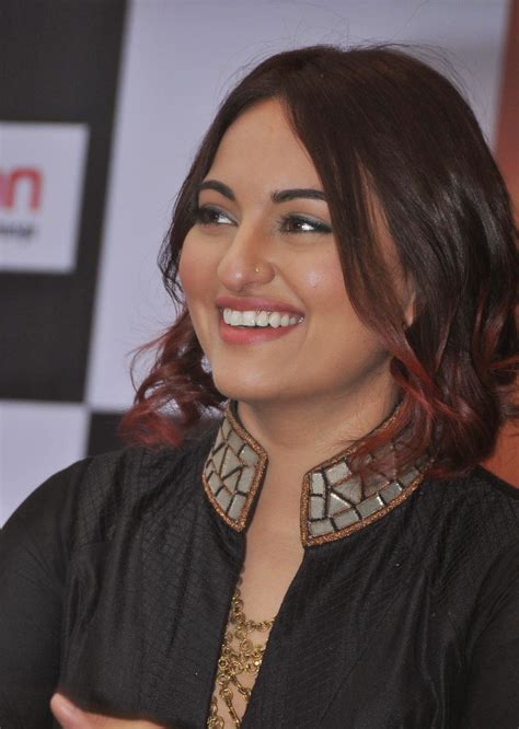 high quality bollywood celebrity pictures sonakshi sinha looks smoking hot in black dress at