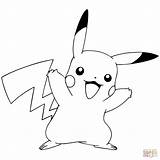 Pikachu Coloring Pages Go Pokemon Celebrating Printable Do Pokémon sketch template