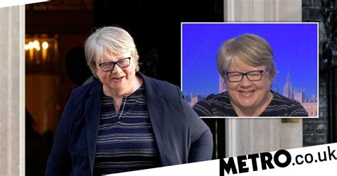 dr dre interrupts therese coffey s first interview as health secretary