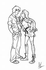 Seekers Flirt Ritam Flirting Huntik Couple sketch template
