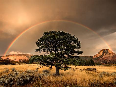 Rainbow Image Utah National Geographic Photo Of The Day