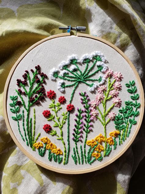 finished   embroidery project   super