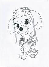 Paw Patrol Skye Coloring Pages Sky Outfit Sport Deviantart Print Sheets Clipart Color Drawing Azcoloring Getcolorings Popular Library Choose Board sketch template