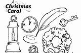 Carol Christmas Colouring Coloring Pages Belfry Theatre Kids Sheet Getdrawings Getcolorings Color sketch template