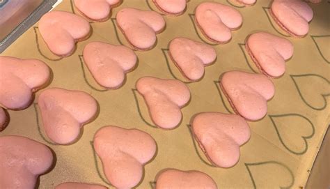 heart shaped macaron template template guru