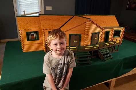 custom log cabin doll house reduced etsy