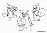 Coloring Oso Agent Special sketch template