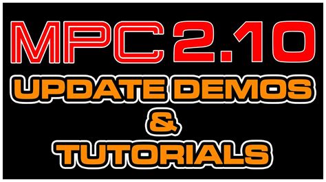 mpc  update demo tutorial youtube