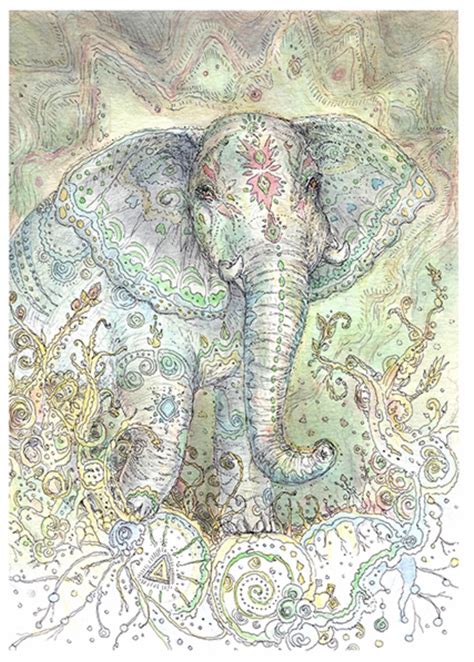 Featured Card Of The Day Strength ~ Elephant
