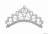 Krone Malvorlage Prinzessin Crowns Bubakids 4kids sketch template