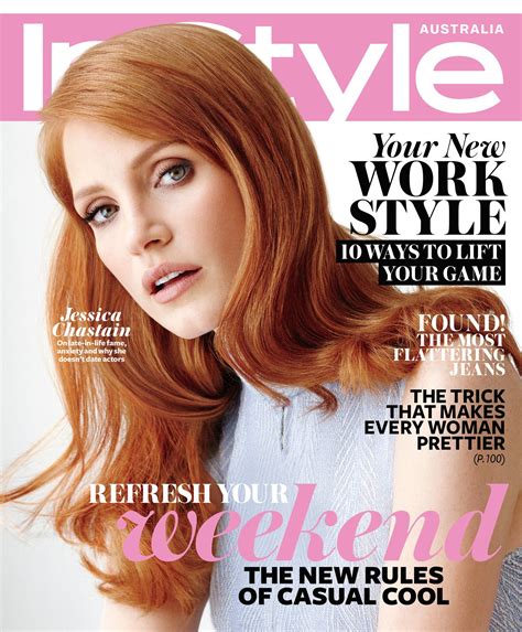 Our February Cover Girl Jessica Chastain