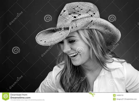 Beautiful Cowgirl In Western Scene Royalty Free Stock Image