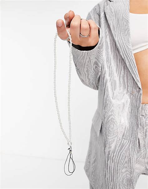 glamorous parelbandje voor verschillende tasjes  telefoon asos
