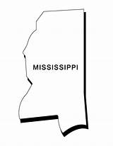 Mississippi sketch template