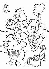 Coloring Care Bears Pages Printable Book Info Kleurplaat Coloriage Birthday Bisounours Cartoon Birthdayprintable sketch template