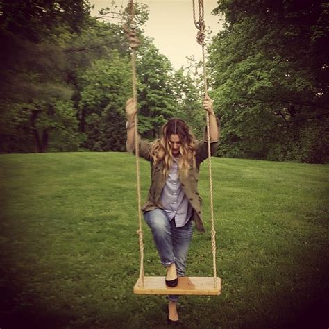 drew barrymore got into the swing of things celebrity instagram