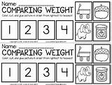 Comparing Weight Kindergarten Teacherspayteachers Do Math Preschool Dab Glue Will 42k Followers sketch template