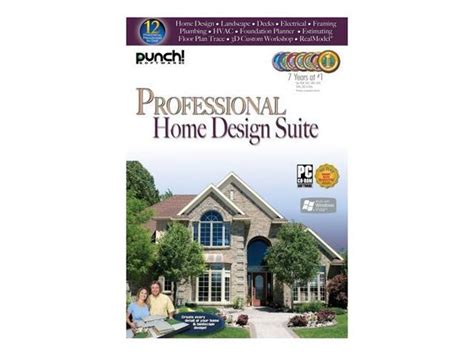 punch software professional home design suite software